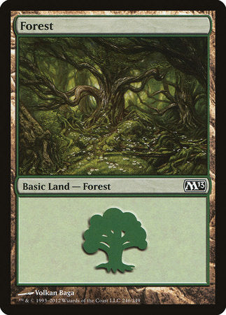 Forest (246) [Magic 2013] | Dumpster Cat Games