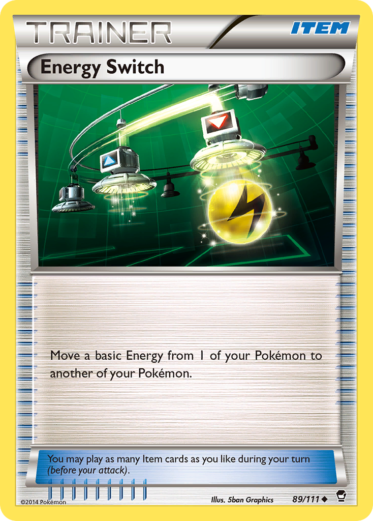 Energy Switch (89/111) [XY: Furious Fists] | Dumpster Cat Games