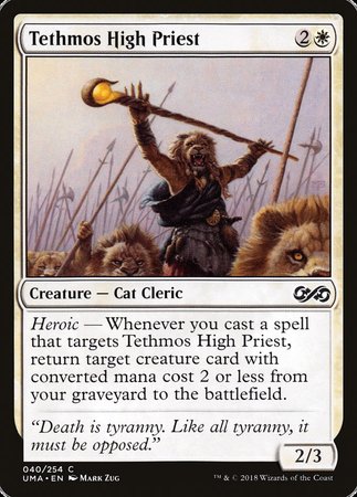 Tethmos High Priest [Ultimate Masters] | Dumpster Cat Games