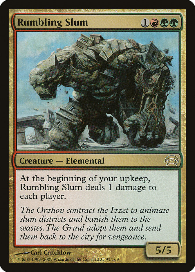 Rumbling Slum [Planechase] | Dumpster Cat Games