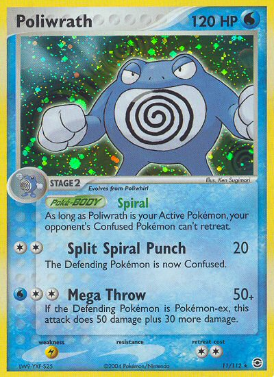 Poliwrath (11/112) [EX: FireRed & LeafGreen] | Dumpster Cat Games