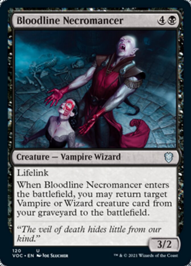 Bloodline Necromancer [Innistrad: Crimson Vow Commander] | Dumpster Cat Games