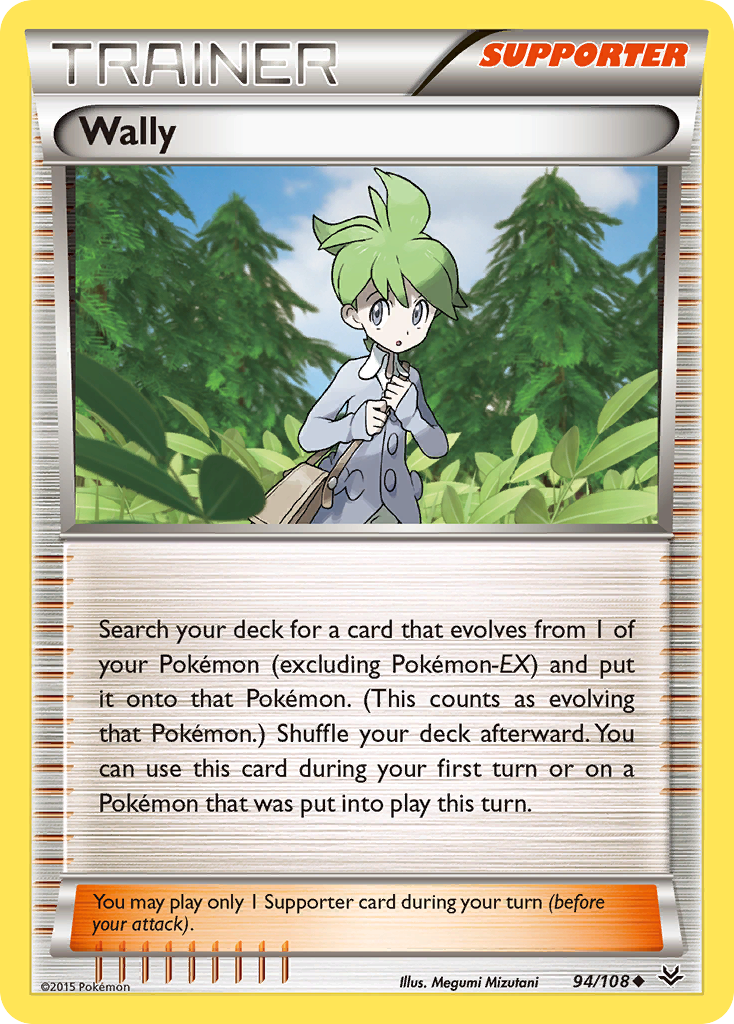 Wally (94/108) [XY: Roaring Skies] | Dumpster Cat Games