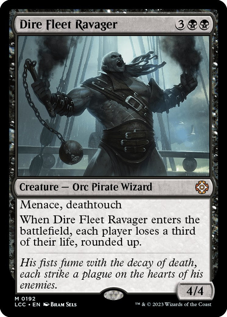 Dire Fleet Ravager [The Lost Caverns of Ixalan Commander] | Dumpster Cat Games