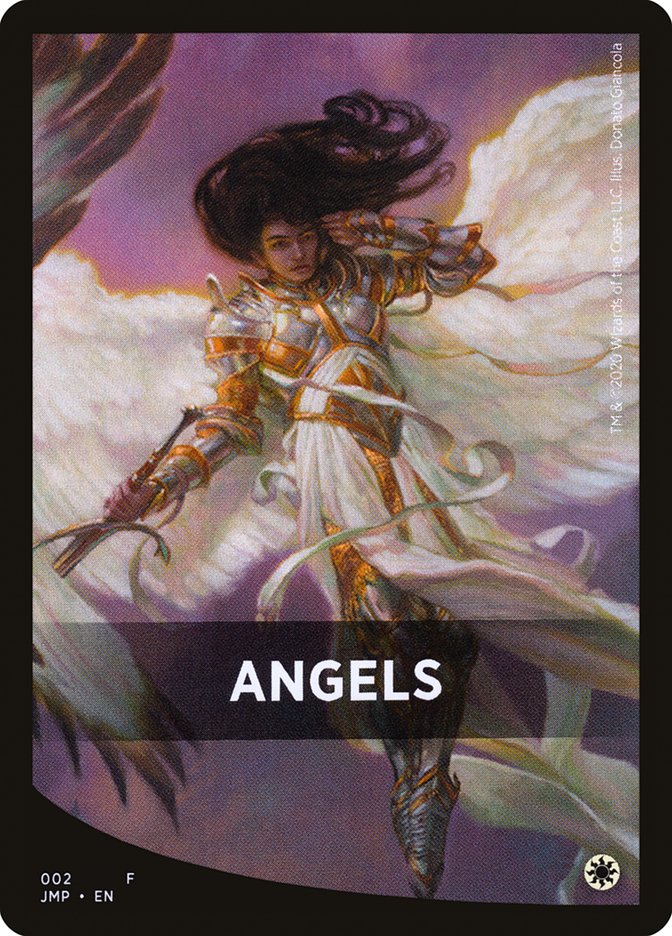 Angels Theme Card [Jumpstart Front Cards] | Dumpster Cat Games