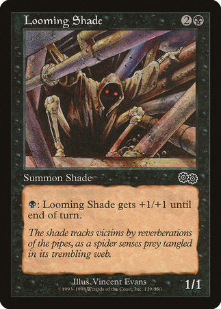 Looming Shade [Urza's Saga] | Dumpster Cat Games