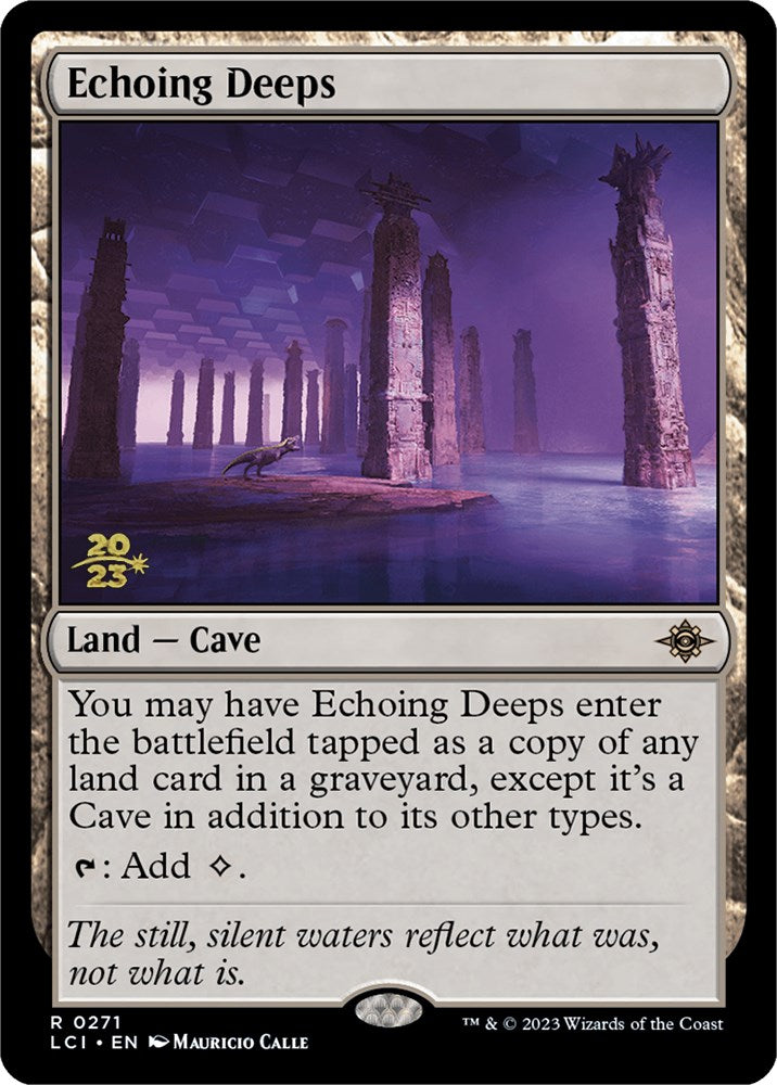 Echoing Deeps [The Lost Caverns of Ixalan Prerelease Cards] | Dumpster Cat Games