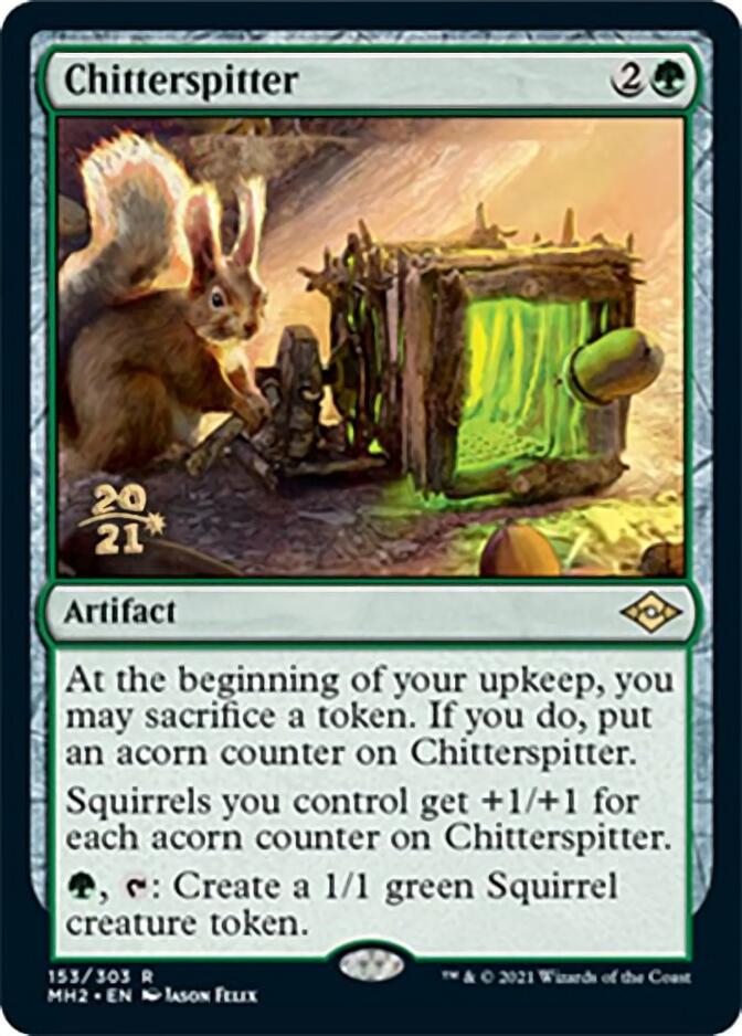 Chitterspitter [Modern Horizons 2 Prerelease Promos] | Dumpster Cat Games