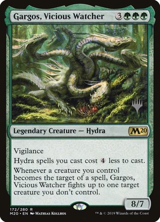 Gargos, Vicious Watcher [Core Set 2020 Promos] | Dumpster Cat Games