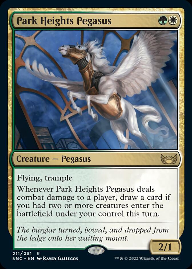 Park Heights Pegasus [Streets of New Capenna] | Dumpster Cat Games