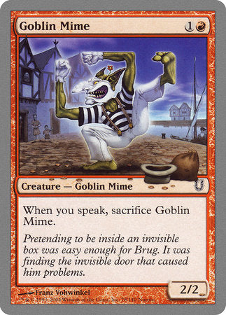 Goblin Mime [Unhinged] | Dumpster Cat Games