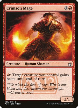 Crimson Mage [Masters 25] | Dumpster Cat Games