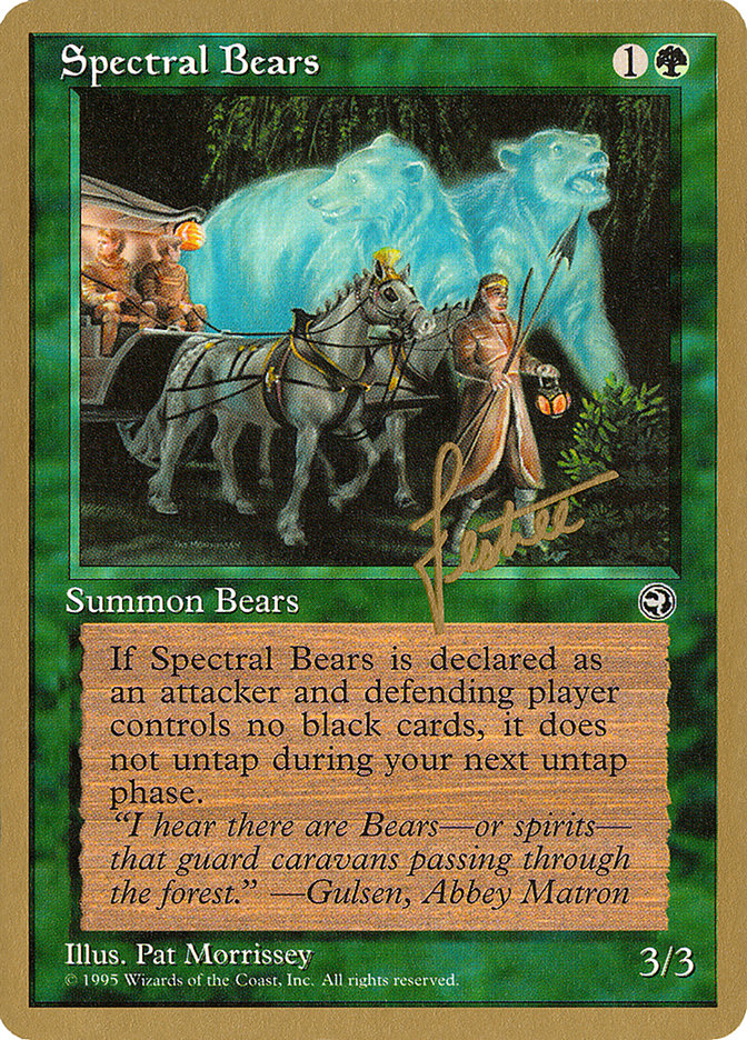 Spectral Bears (Bertrand Lestree) [Pro Tour Collector Set] | Dumpster Cat Games