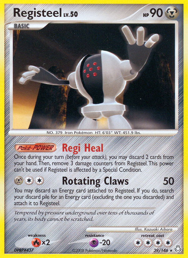 Registeel (39/146) [Diamond & Pearl: Legends Awakened] | Dumpster Cat Games