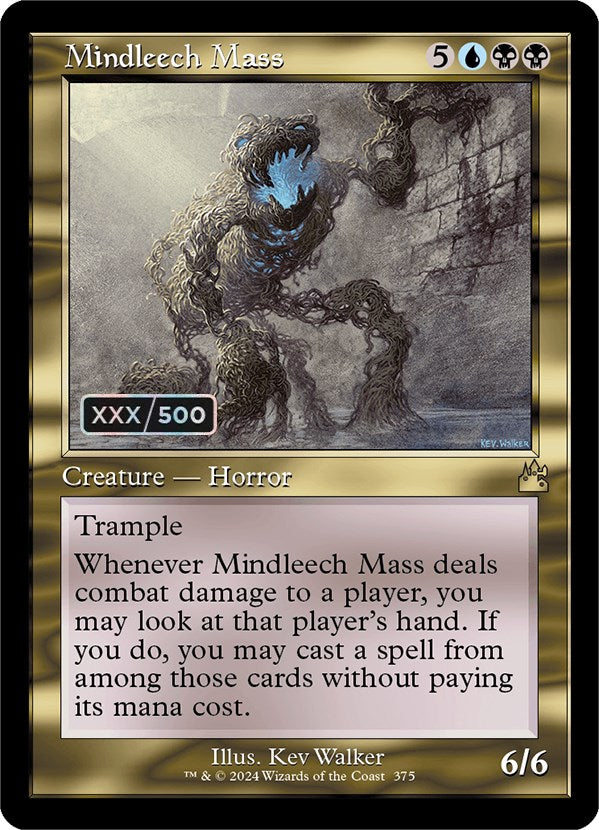 Mindleech Mass (Retro) (Serialized) [Ravnica Remastered] | Dumpster Cat Games