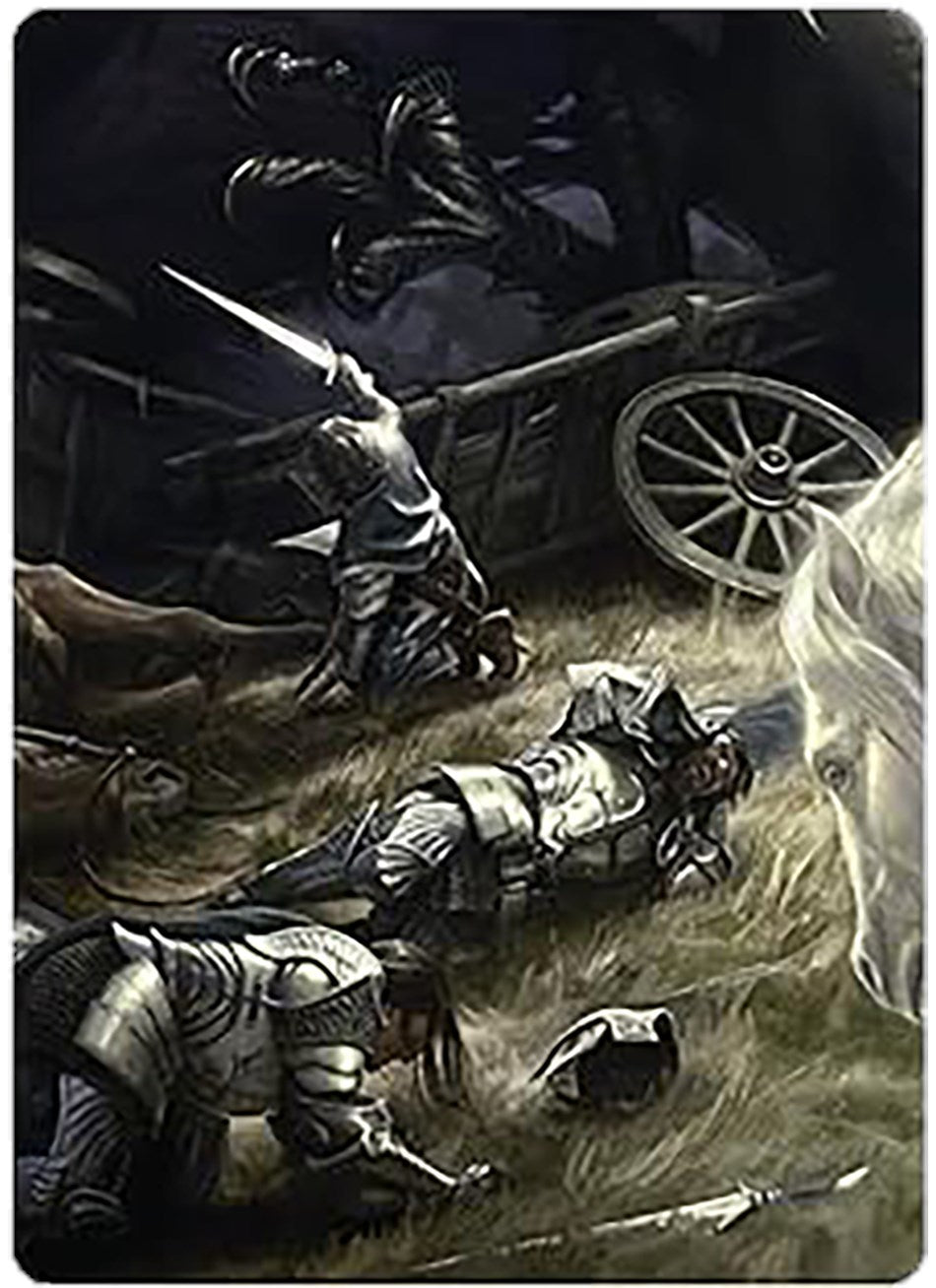 Courageous Resolve Art Card [The Lord of the Rings: Tales of Middle-earth Art Series] | Dumpster Cat Games