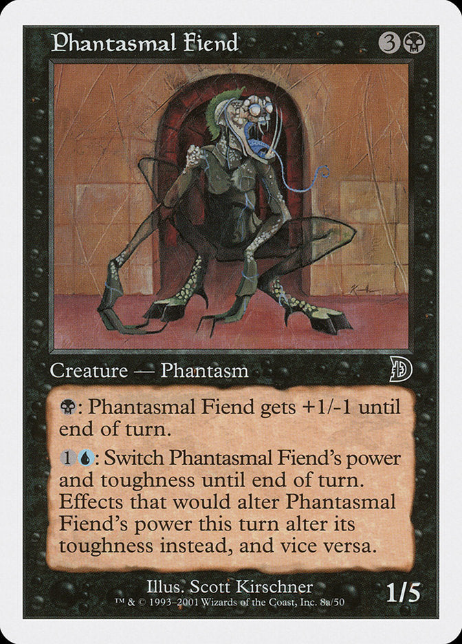 Phantasmal Fiend (Standing) [Deckmasters] | Dumpster Cat Games