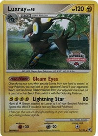 Luxray (7/130) (National Championship Promo) [Diamond & Pearl: Base Set] | Dumpster Cat Games