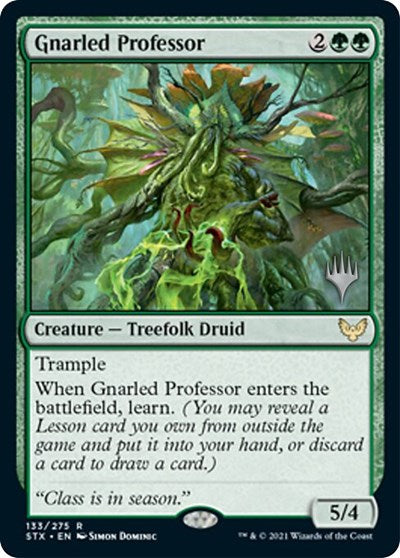 Gnarled Professor (Promo Pack) [Strixhaven: School of Mages Promos] | Dumpster Cat Games