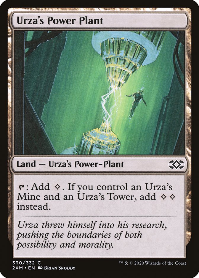 Urza's Power Plant [Double Masters] | Dumpster Cat Games