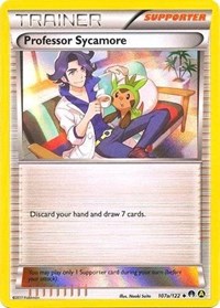 Professor Sycamore (107a/122) (Alternate Art Promo) [XY: BREAKpoint] | Dumpster Cat Games