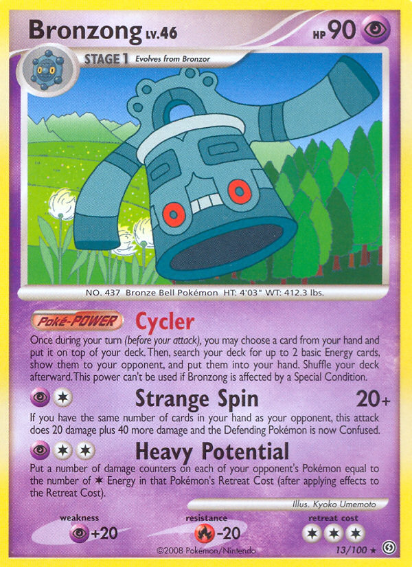 Bronzong (13/100) [Diamond & Pearl: Stormfront] | Dumpster Cat Games