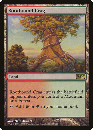 Rootbound Crag [Magic 2010] | Dumpster Cat Games