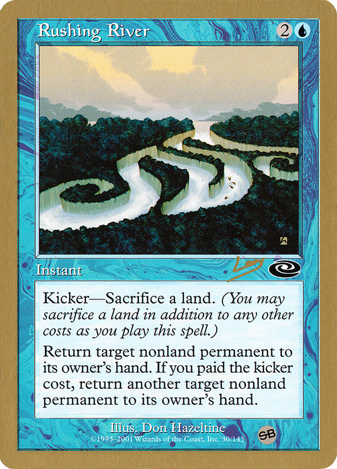 Rushing River (Raphael Levy) (SB) [World Championship Decks 2002] | Dumpster Cat Games