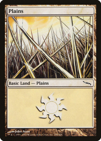 Plains (290) [Mirrodin] | Dumpster Cat Games