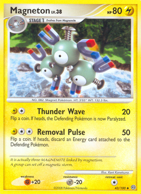 Magneton (43/100) [Diamond & Pearl: Stormfront] | Dumpster Cat Games