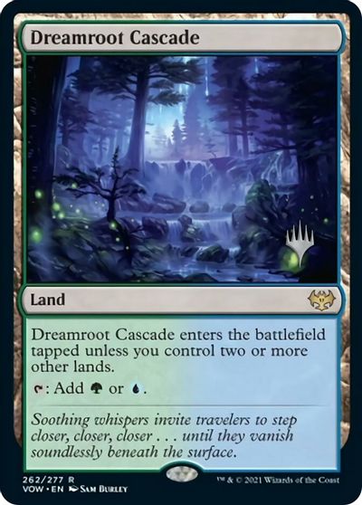 Dreamroot Cascade (Promo Pack) [Innistrad: Crimson Vow Promos] | Dumpster Cat Games