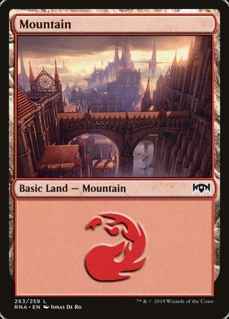 Mountain [Ravnica Allegiance] | Dumpster Cat Games