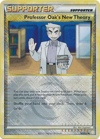 Professor Oak's New Theory (101/123) (League Promo) [HeartGold & SoulSilver: Base Set] | Dumpster Cat Games