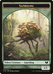 Snake (017) // Saproling Double-Sided Token [Commander 2015 Tokens] | Dumpster Cat Games