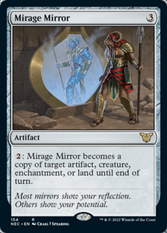 Mirage Mirror [Kamigawa: Neon Dynasty Commander] | Dumpster Cat Games