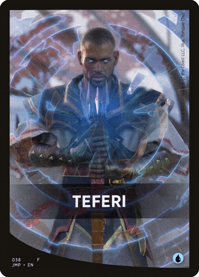 Teferi Theme Card [Jumpstart Front Cards] | Dumpster Cat Games