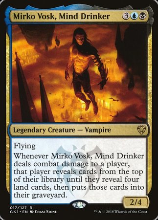 Mirko Vosk, Mind Drinker [GRN Guild Kit] | Dumpster Cat Games