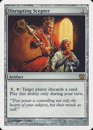 Disrupting Scepter [Ninth Edition] | Dumpster Cat Games