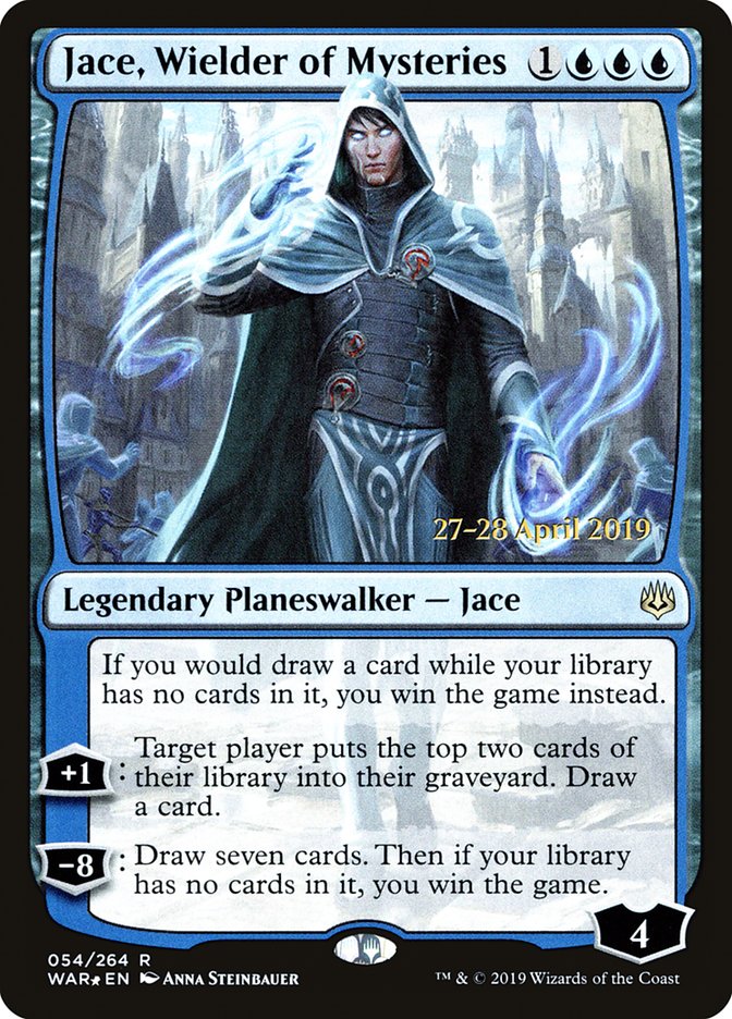 Jace, Wielder of Mysteries  [War of the Spark Prerelease Promos] | Dumpster Cat Games