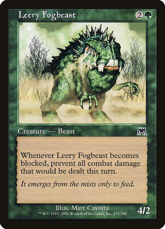 Leery Fogbeast [Onslaught] | Dumpster Cat Games