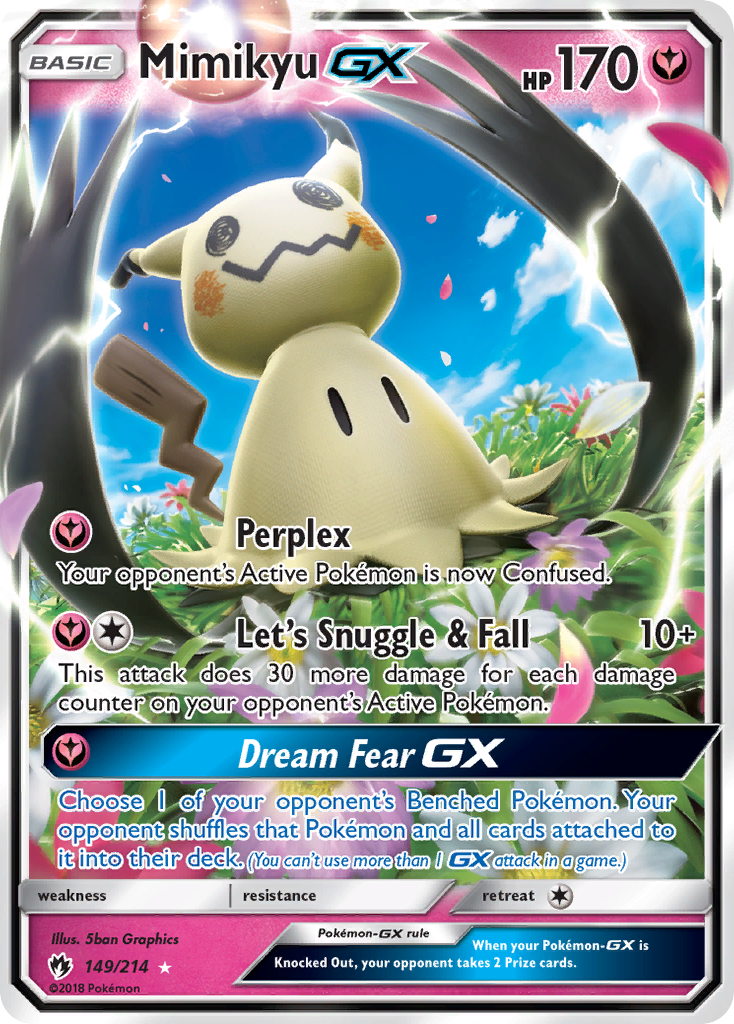 Mimikyu GX (149/214) [Sun & Moon: Lost Thunder] | Dumpster Cat Games