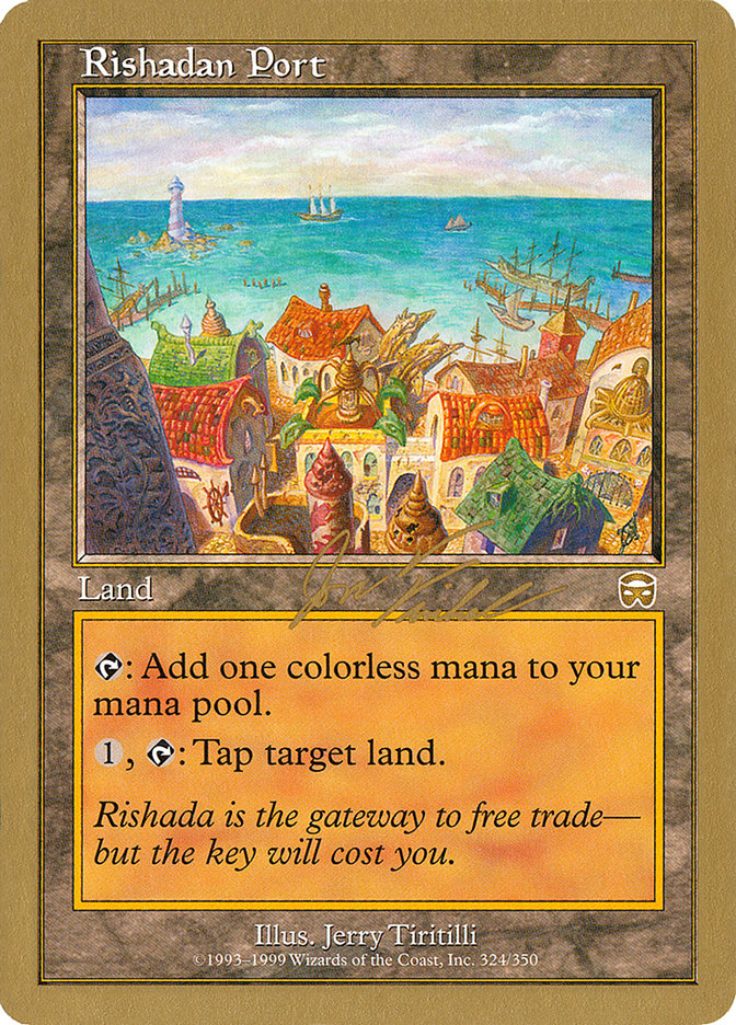 Rishadan Port (Jon Finkel) [World Championship Decks 2000] | Dumpster Cat Games