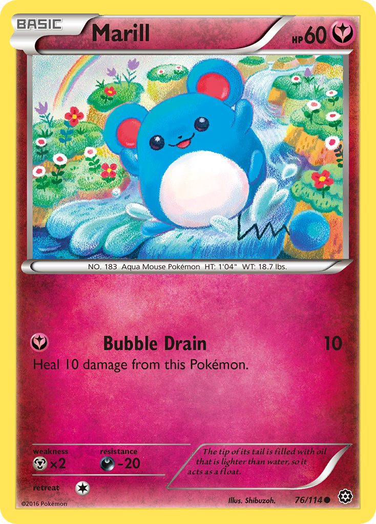 Marill (76/114) [XY: Steam Siege] | Dumpster Cat Games