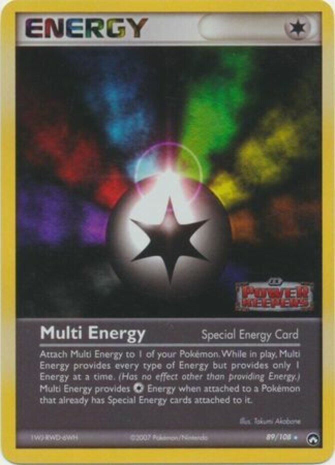 Multi Energy (89/108) (Stamped) [EX: Power Keepers] | Dumpster Cat Games