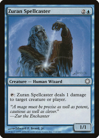 Zuran Spellcaster [Coldsnap Theme Decks] | Dumpster Cat Games