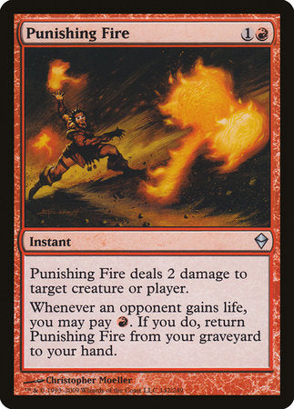 Punishing Fire [Zendikar] | Dumpster Cat Games