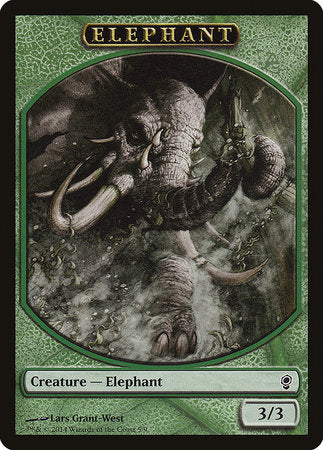 Elephant Token [Conspiracy Tokens] | Dumpster Cat Games