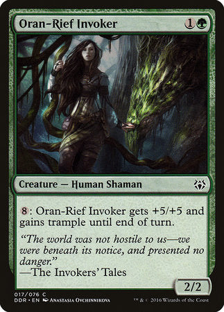 Oran-Rief Invoker [Duel Decks: Nissa vs. Ob Nixilis] | Dumpster Cat Games