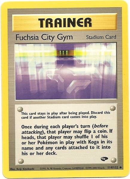 Fuchsia City Gym (114/132) [Gym Challenge Unlimited] | Dumpster Cat Games