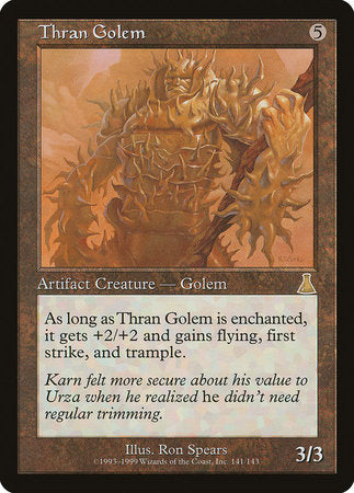 Thran Golem [Urza's Destiny] | Dumpster Cat Games